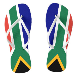 Flag of South Africa Flip Flops