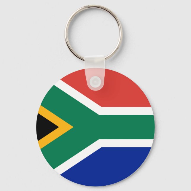 Flag of South Africa Keychain (Front)