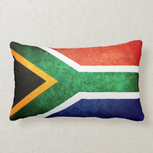 Flag of South Africa Lumbar Pillow