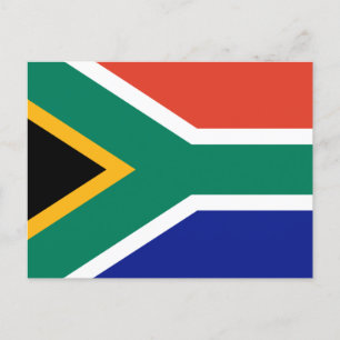 Flag of South Africa  Postcard