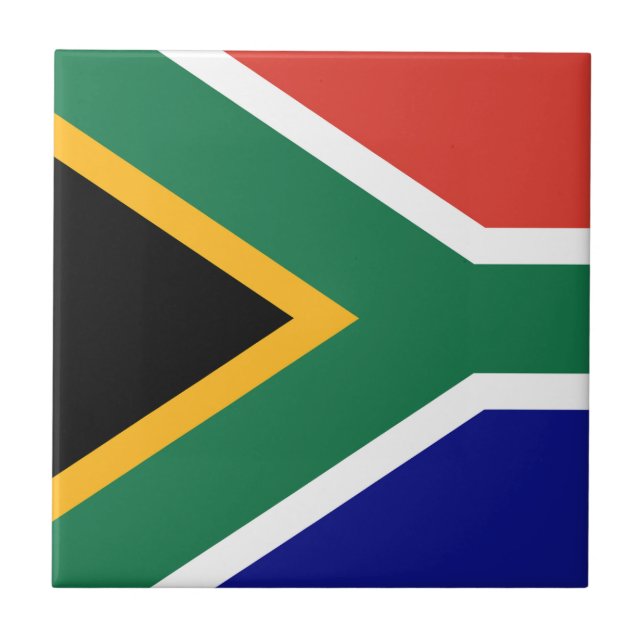 Flag of South Africa Tile (Front)