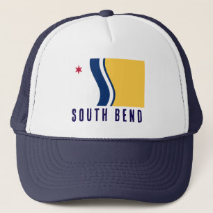 Flag of South Bend, Indiana Trucker Hat