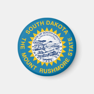 Flag of South Dakota Magnet