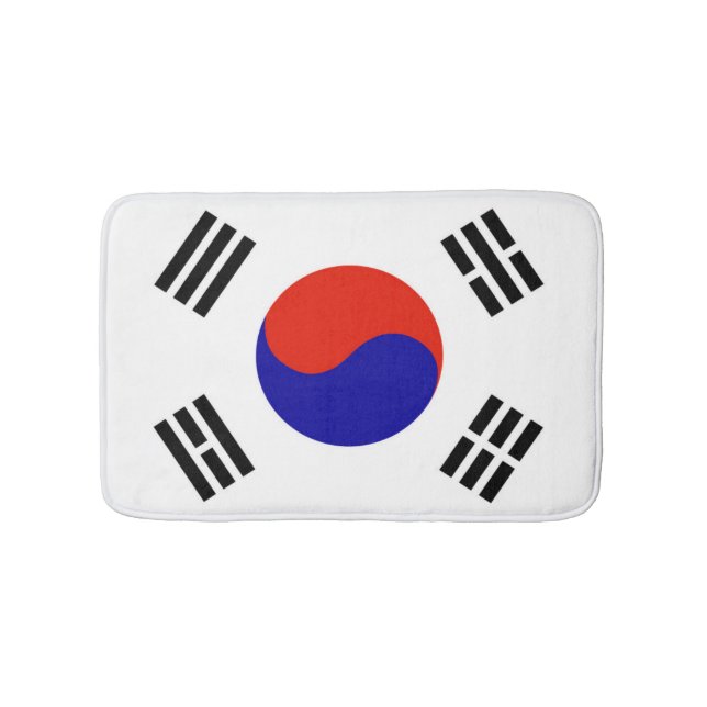 Flag of South Korea Bath Mat (Front)