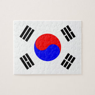 Flag of South Korea Jigsaw Puzzle