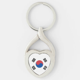 Flag of South Korea Keychain