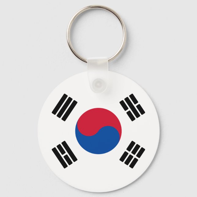 Flag of South Korea Keychain (Front)