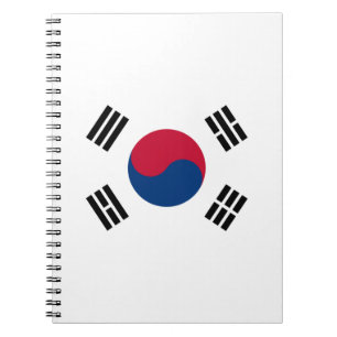 Flag of South Korea Notebook