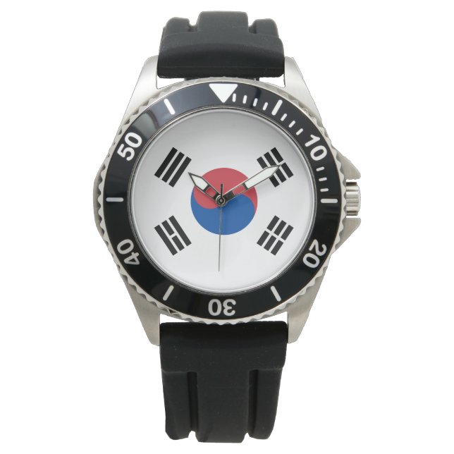 Flag of South Korea (ROK) Watch (Front)