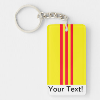 Flag of South Vietnam Keychain