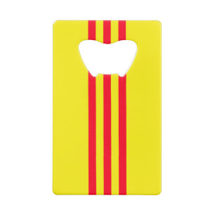 Flag of South Vietnam Wallet Bottle Opener