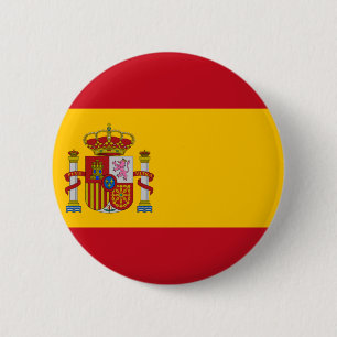 Flag of Spain 2 Inch Round Button