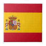 Flag of Spain - Bandera de España - Spanish Flag Tile<br><div class="desc">Flag of Spain - Bandera de España - Spanish Flag - Bandera Española</div>