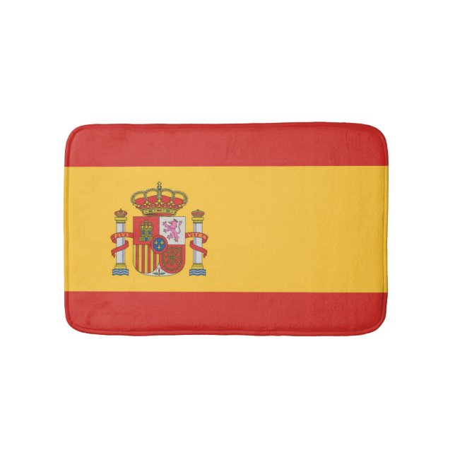 Flag of Spain Bath Mat (Front)