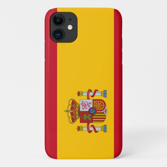 Flag of Spain Case-Mate iPhone Case (Back)