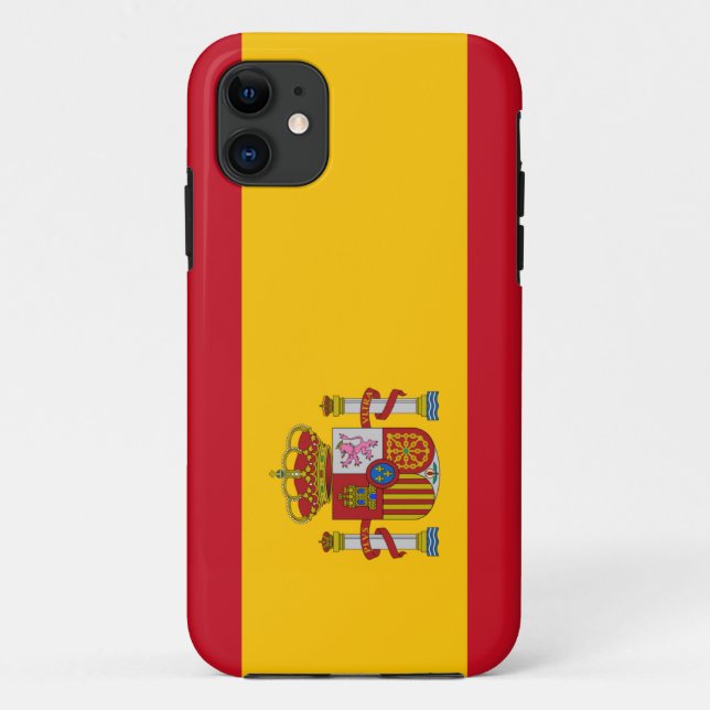 Flag of Spain Case-Mate iPhone Case (Back)