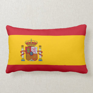 Flag of Spain Lumbar Pillow