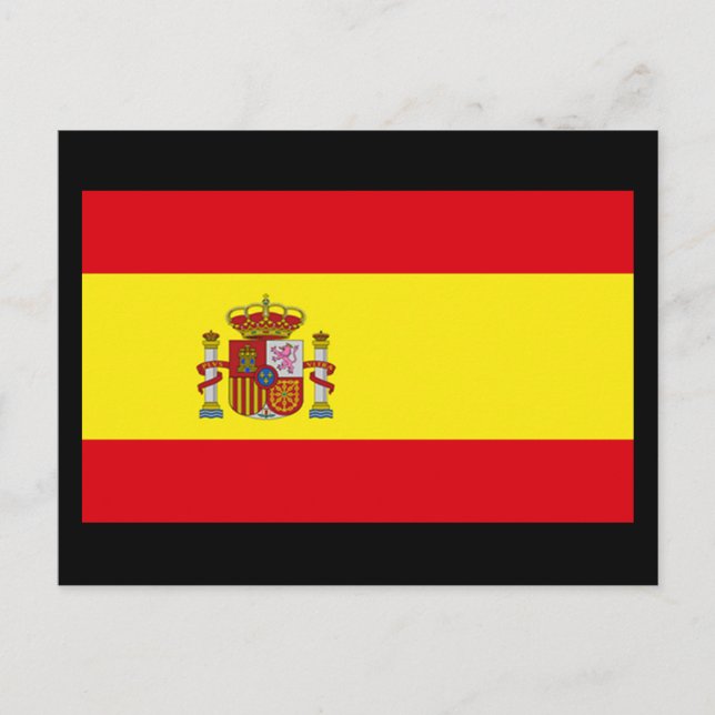 Flag of Spain Postcard (Front)