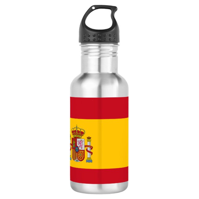 Flag of Spain / Spanish flag paper cup 532 Ml Water Bottle (Front)