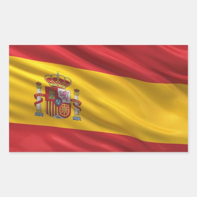 Flag of Spain Sticker (Front)