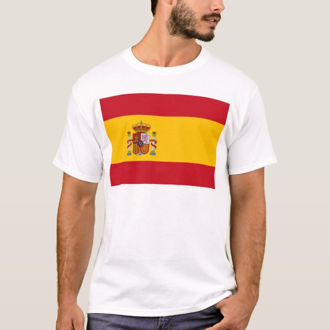 Flag of Spain T-Shirt (Front)