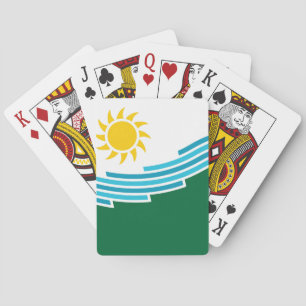 Flag of Spokane, Washington Playing Cards