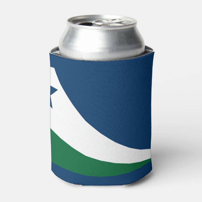 Flag of Spring Hill, Tennessee Can Cooler (Can Front)