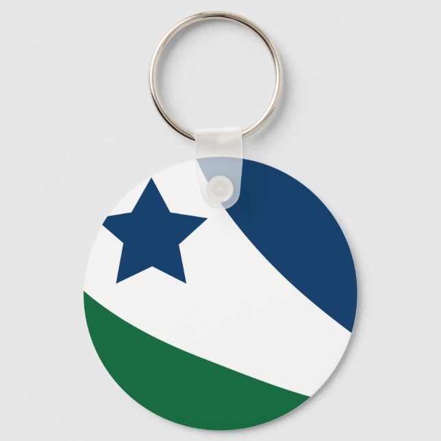Flag of Spring Hill, Tennessee Keychain (Front)