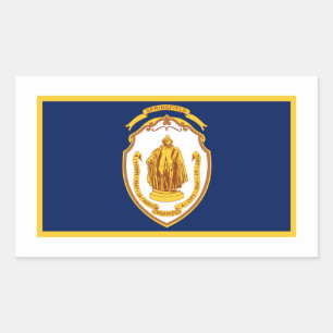 Flag of Springfield, Massachusetts Sticker