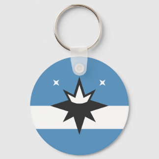 Flag of Springfield, Missouri Keychain