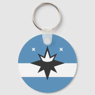 Flag of Springfield, Missouri Keychain