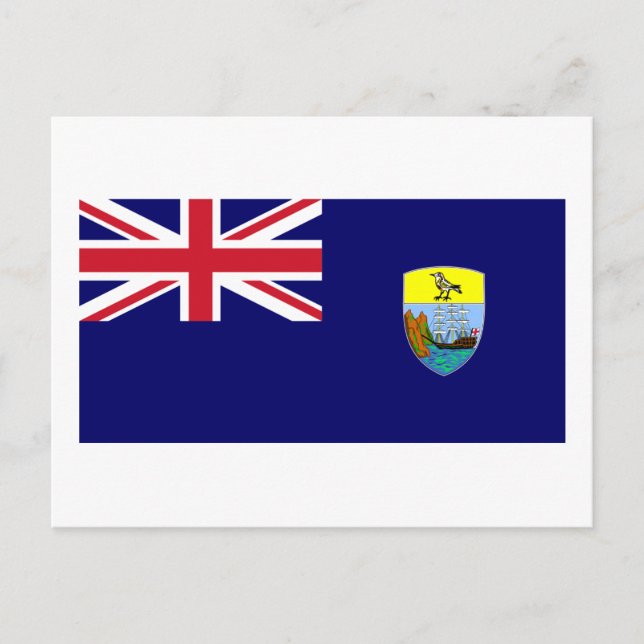 Flag of St Helena Postcard (Front)