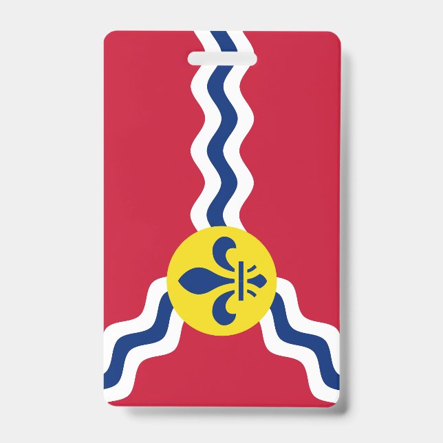 Flag of St. Louis, Missouri Badge (Front)