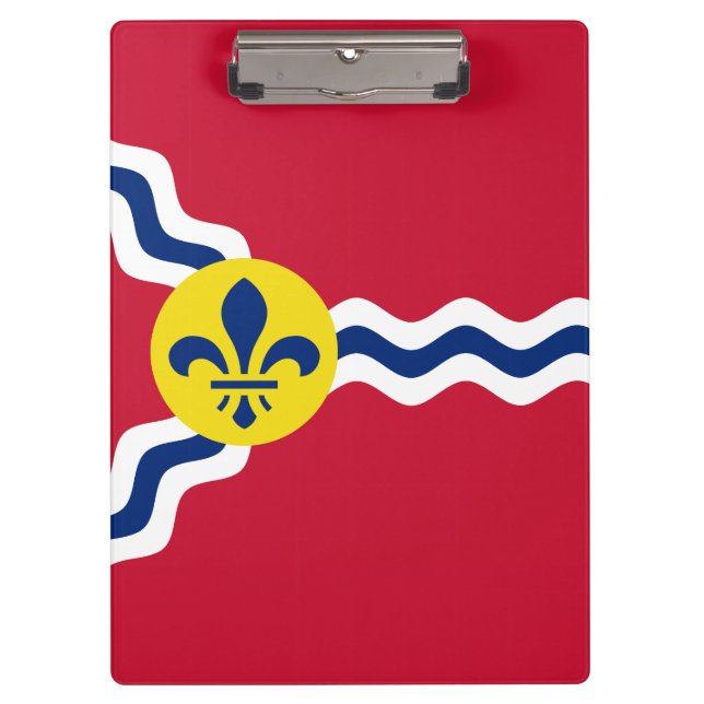 Flag of St. Louis, Missouri Clipboard (Front)