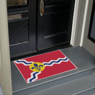 Flag of St Louis (Missouri) Doormat