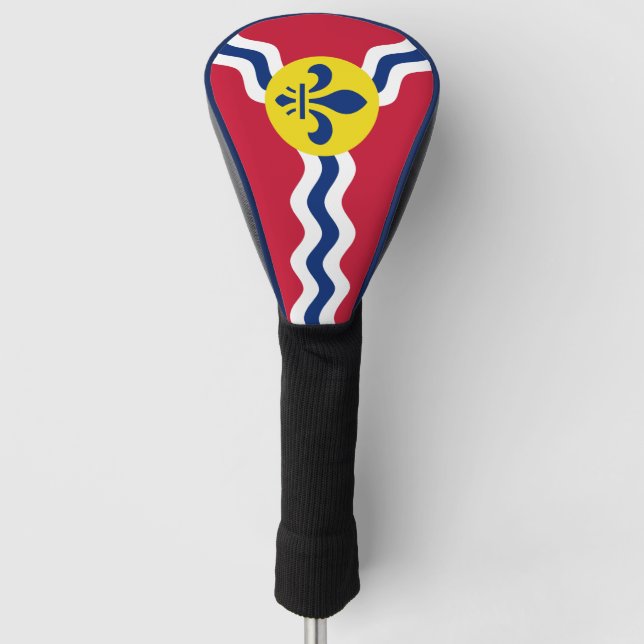 Flag of St. Louis, Missouri Golf Head Cover (Front)