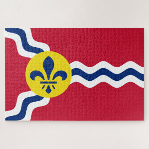 Flag of St. Louis, Missouri Jigsaw Puzzle