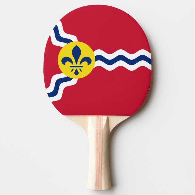Flag of St. Louis, Missouri Ping Pong Paddle (Front)