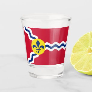Flag of St Louis (Missouri) Shot Glass