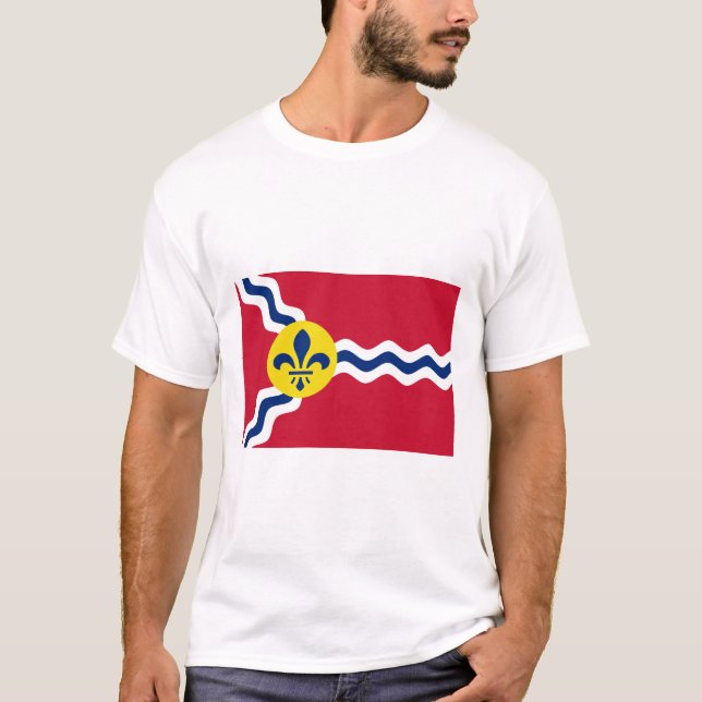 Flag of St Louis (Missouri) T-Shirt (Front)