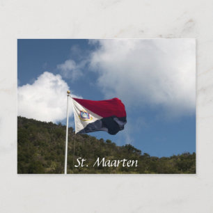 Flag of St. Maarten Postcard