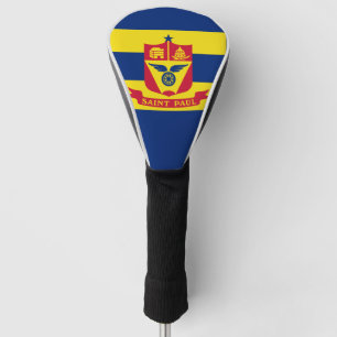 Flag of St Paul, Minnesota Golf Head Cover