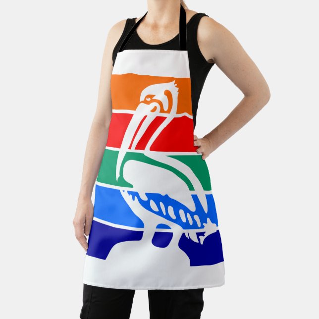 Flag of St. Petersburg, Florida Apron (Insitu)