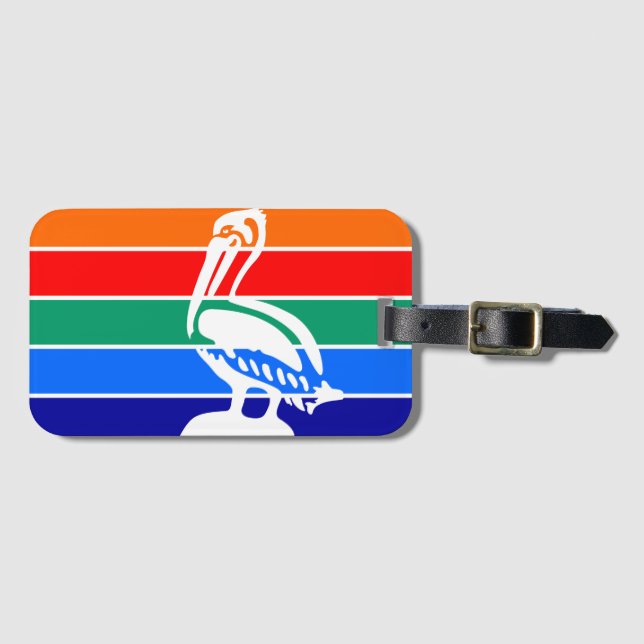 Flag of St. Petersburg, Florida Luggage Tag (Front Horizontal)