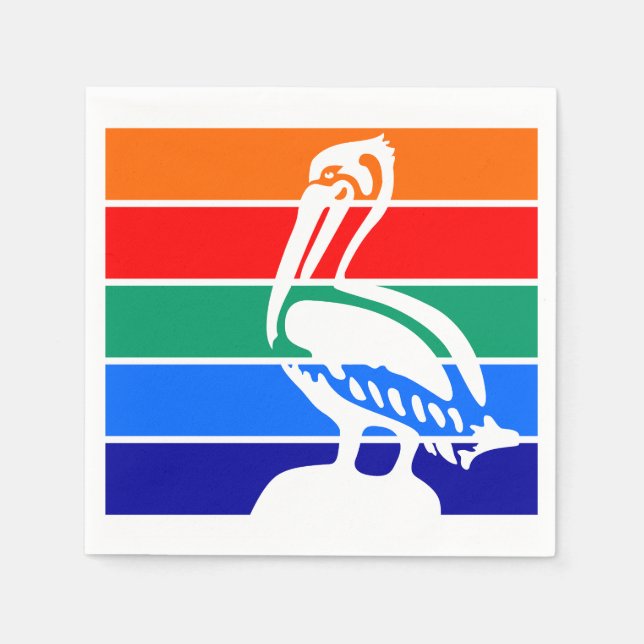 Flag of St. Petersburg, Florida Napkin (Front)