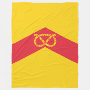Flag of Staffordshire Fleece Blanket