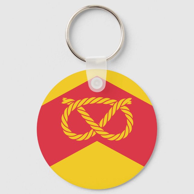 Flag of Staffordshire Keychain (Front)
