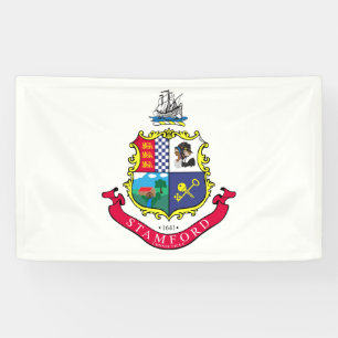 Flag of Stamford (Connecticut) Banner