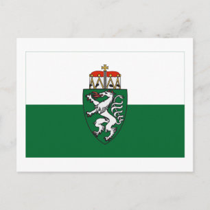 Flag of Styria, Austria Postcard