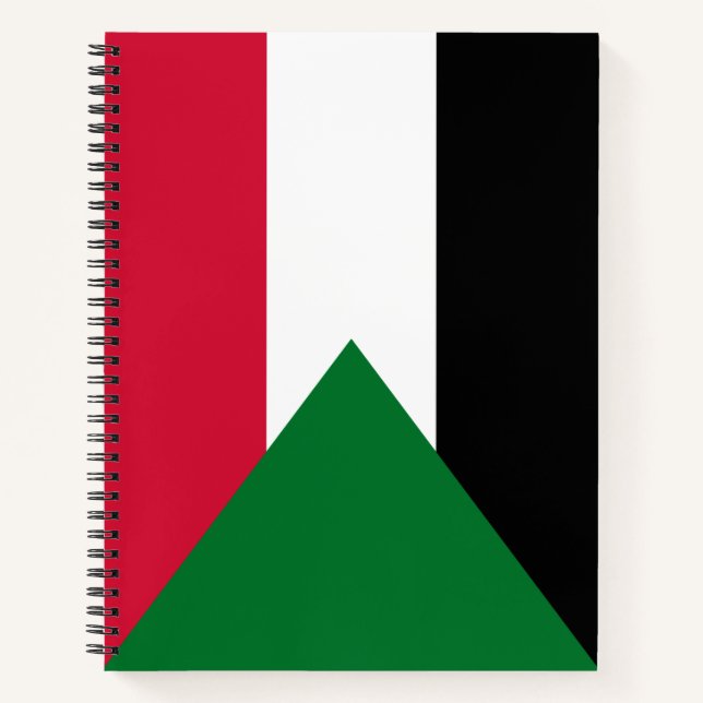 Flag of Sudan Notebook (Front)